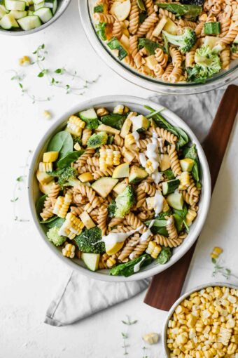 Barbecue Ranch Pasta Salad by Jar Of Lemons