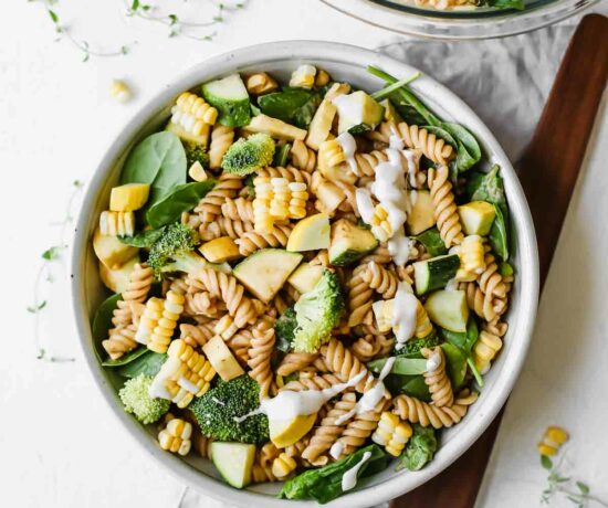 Barbecue Ranch Pasta Salad by Jar Of Lemons