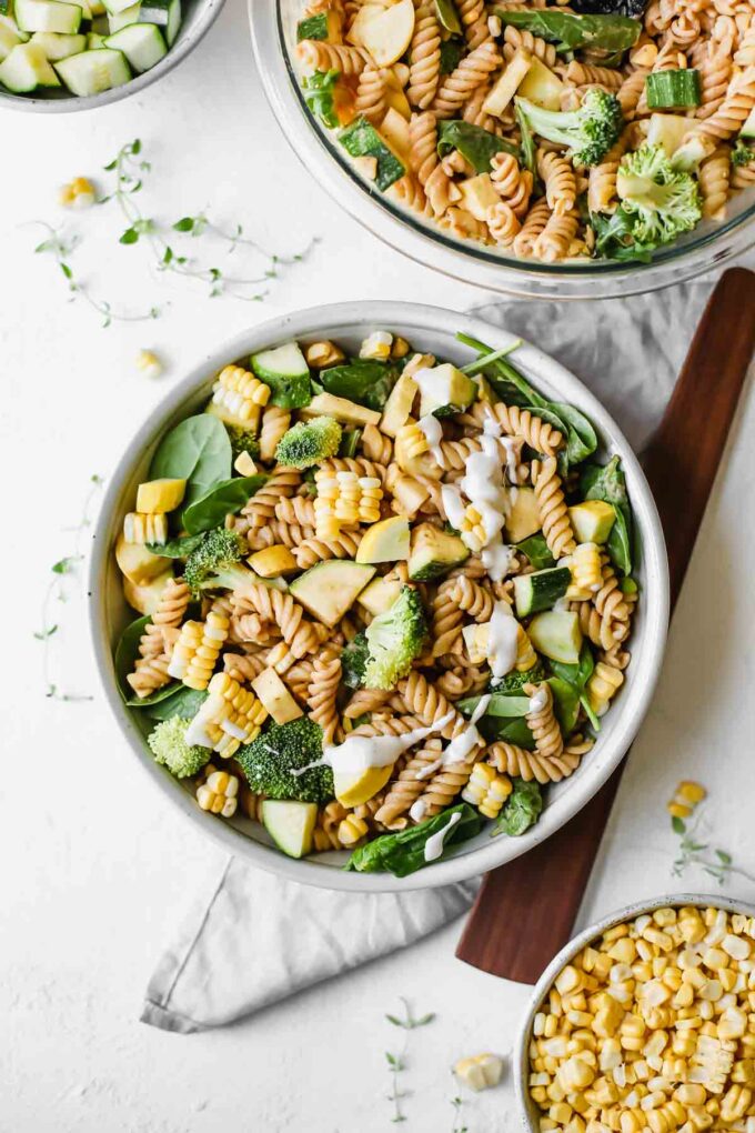 Barbecue Ranch Pasta Salad by Jar Of Lemons
