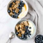 Blueberry & Yogurt Breakfast Bowls by Jar Of Lemons! SO delicious!
