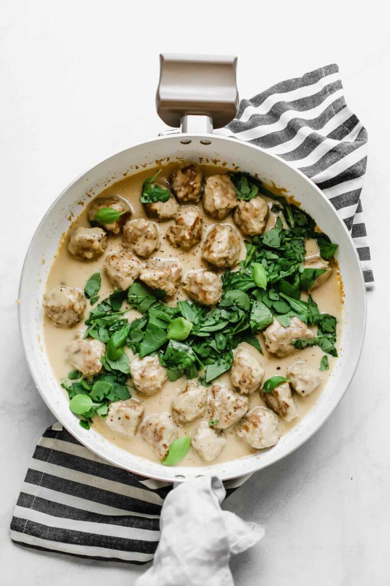 Low Carb Turkey Swedish Meatballs (Freezer Meal) by Jar Of Lemons!