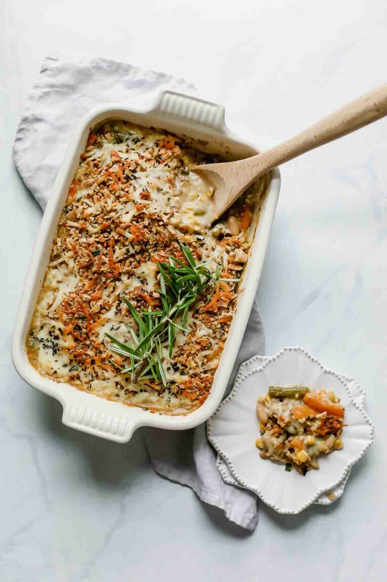 Baked Mixed Vegetable Casserole