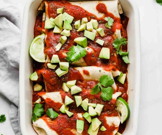 5-Ingredient Vegan Enchiladas