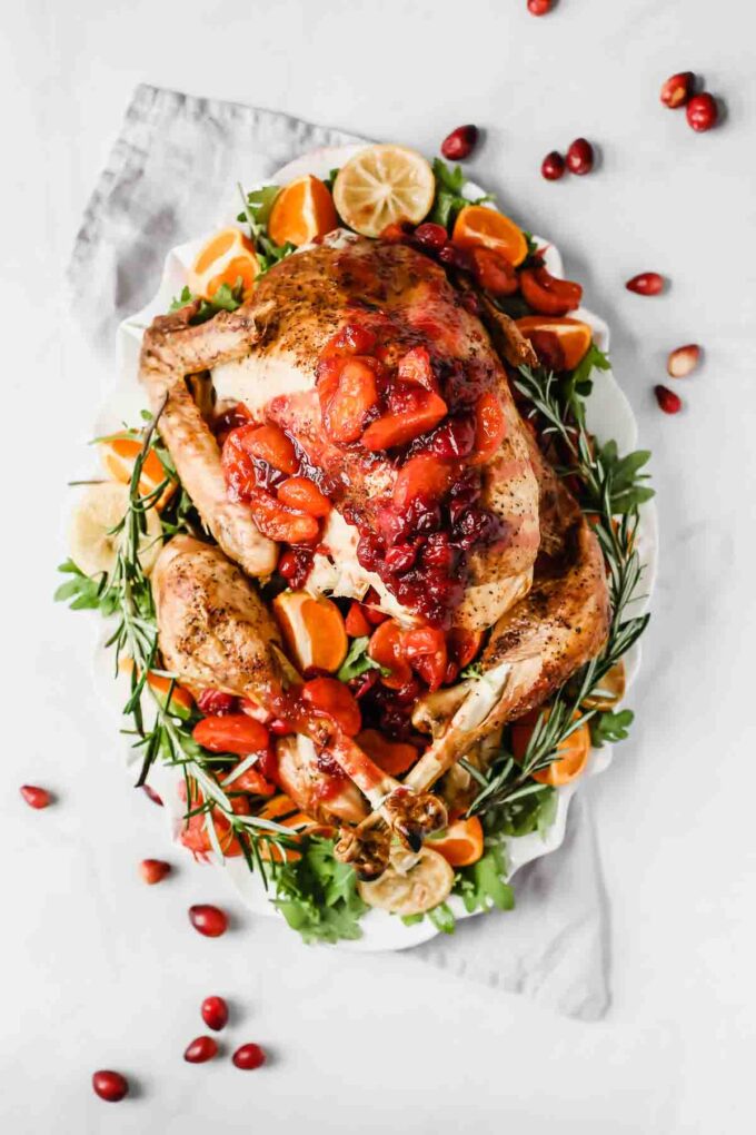 The BEST Citrus Tea-Glazed Roasted Turkey