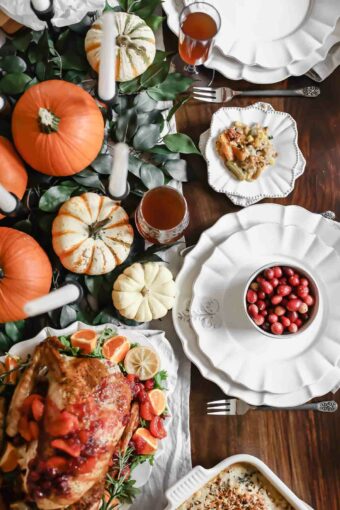 The BEST Citrus Tea-Glazed Roasted Turkey
