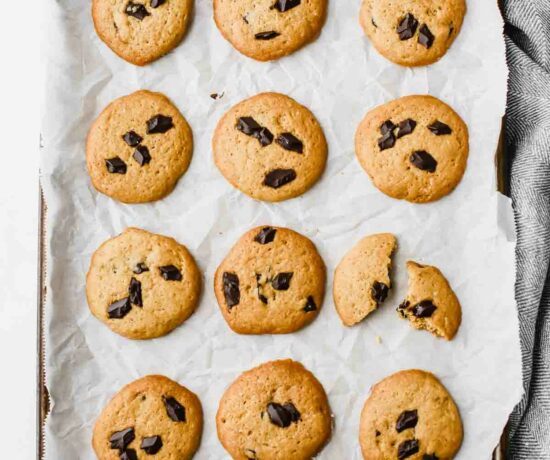 The BEST Chocolate Chip Healthy Cookie Recipe