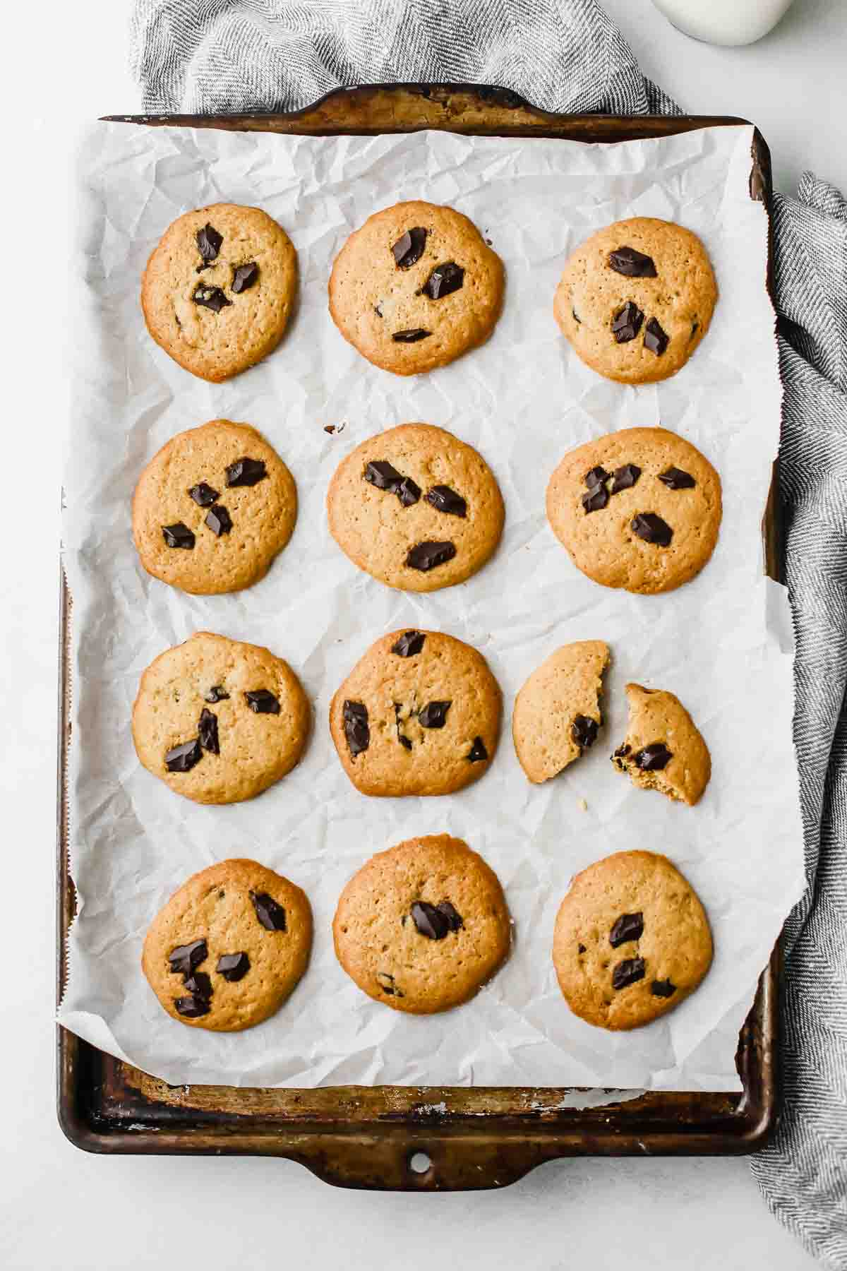 The BEST Chocolate Chip Healthy Cookie Recipe