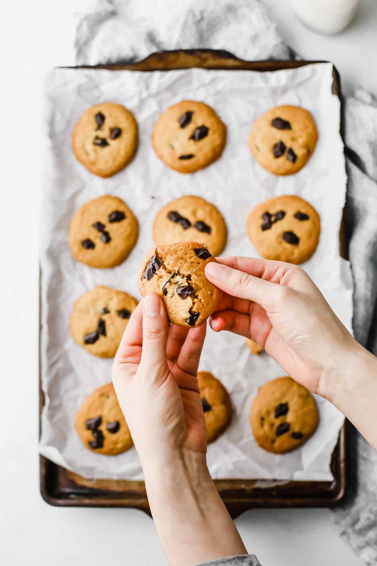 The BEST Chocolate Chip Healthy Cookie Recipe