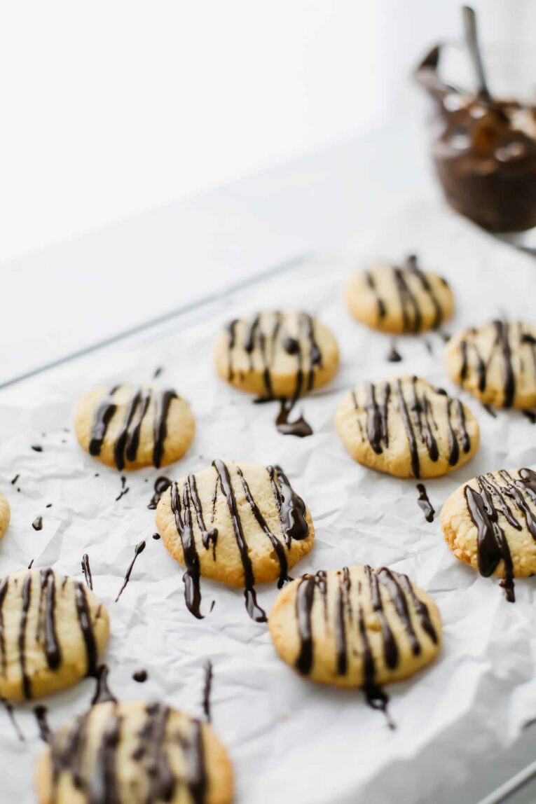 Favorite Gluten-Free Almond Cookies Recipe (w/ Dark Chocolate)