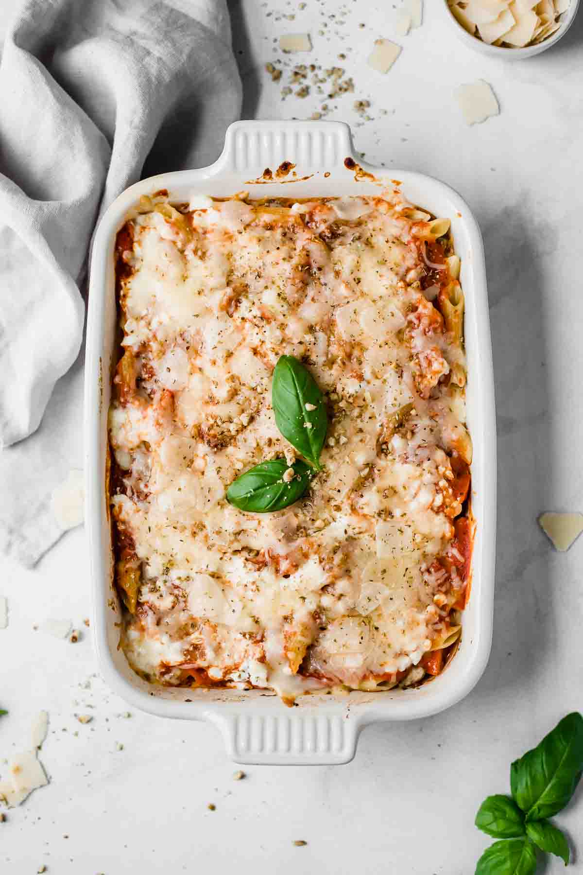 Easy Vegetarian Baked Ziti Recipe