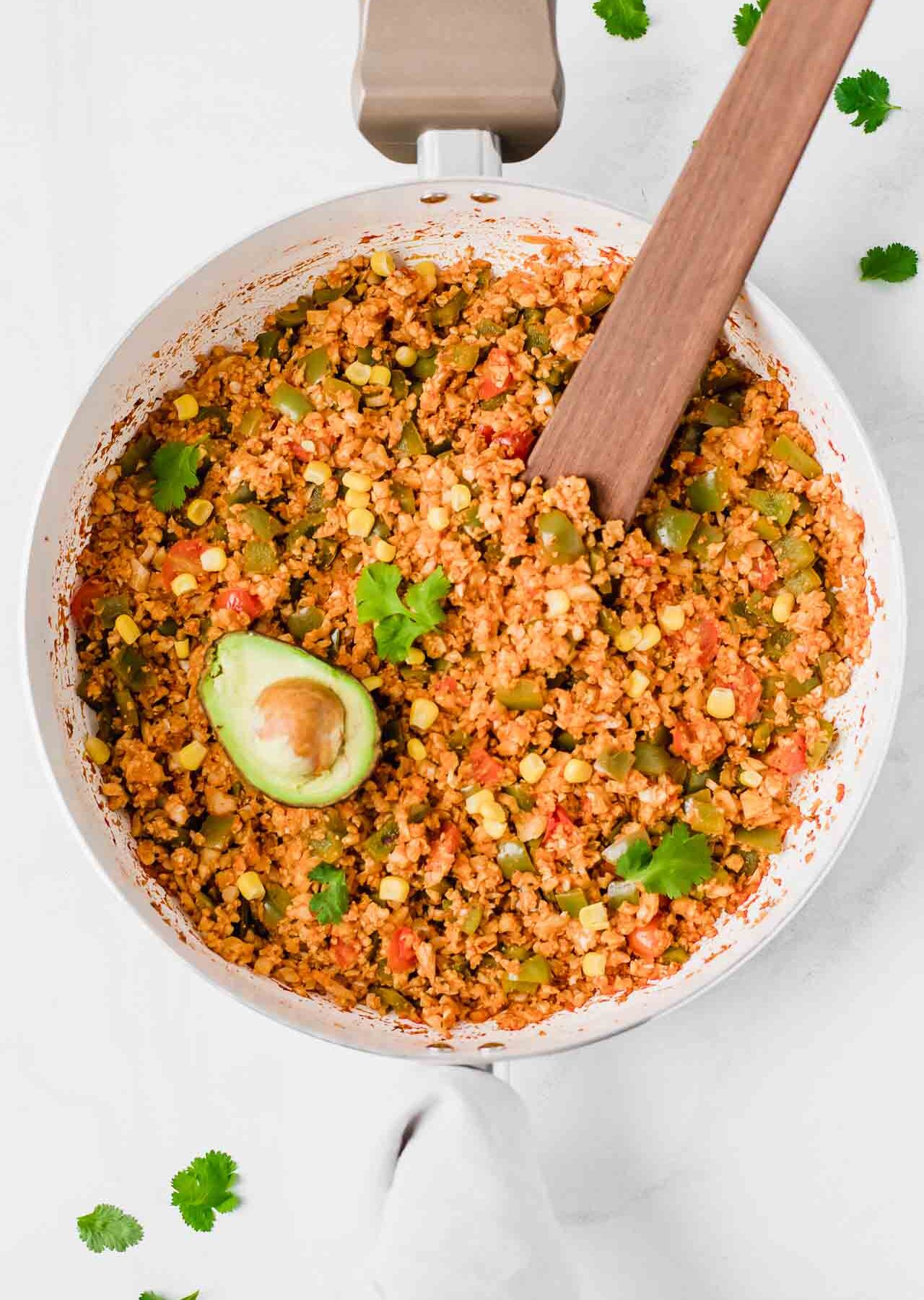 30-Minute Mexican Cauliflower Rice Recipe