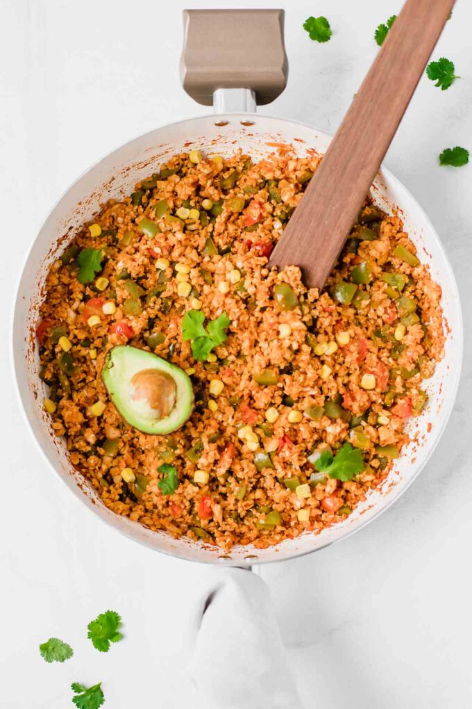 30-Minute Mexican Cauliflower Rice Recipe
