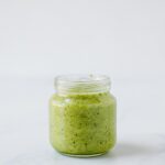 Pineapple & Spinach Baby Food Recipe loaded with nutrition and perfect for your 10-12 month old baby!