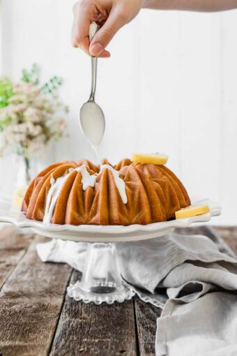 Looking for an easy dessert that will impress your guests at your next summer gathering? This Southern Sweet Tea Lemon Cake is light, fluffy, sweet, and tastes like everything summer!