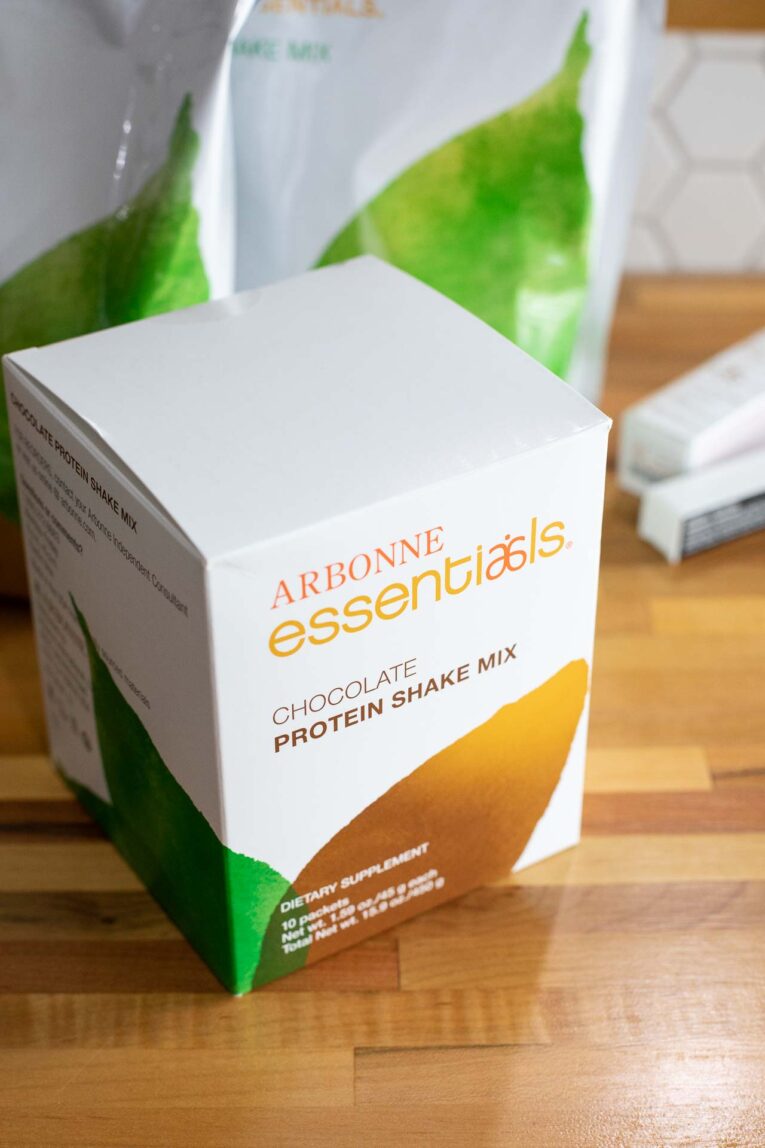 Want to know what the best Arbonne products are and what's so great about them? Today I'm sharing an honest review and amazing discount. If you're looking to make the switch to healthier, pure, botanical-based products and nutrition, then this post is for you! Arbonne Chocolate Protein Shake Mix