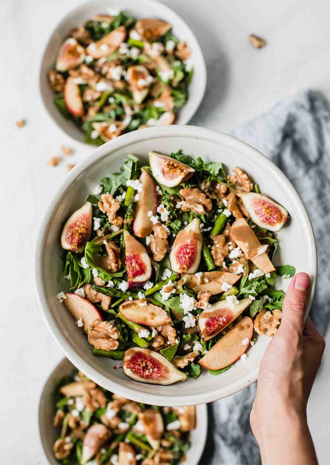 Fig & Goat Cheese Summer Salad