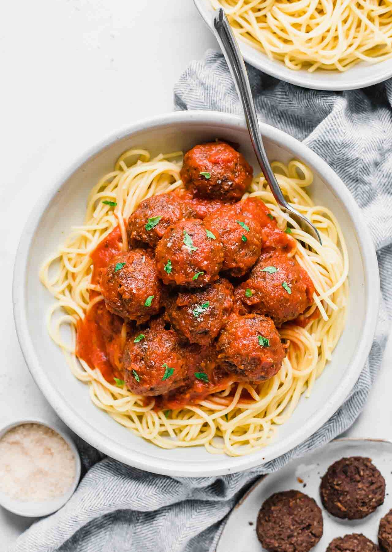 The BEST Easy Vegan Meatballs
