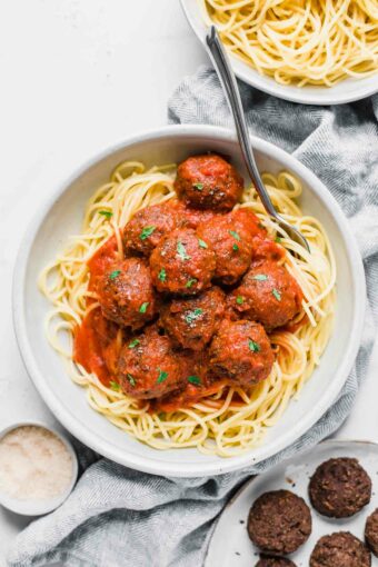 The BEST Easy Vegan Meatballs