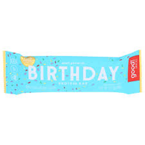 Good! Snacks protein bar on a white background.