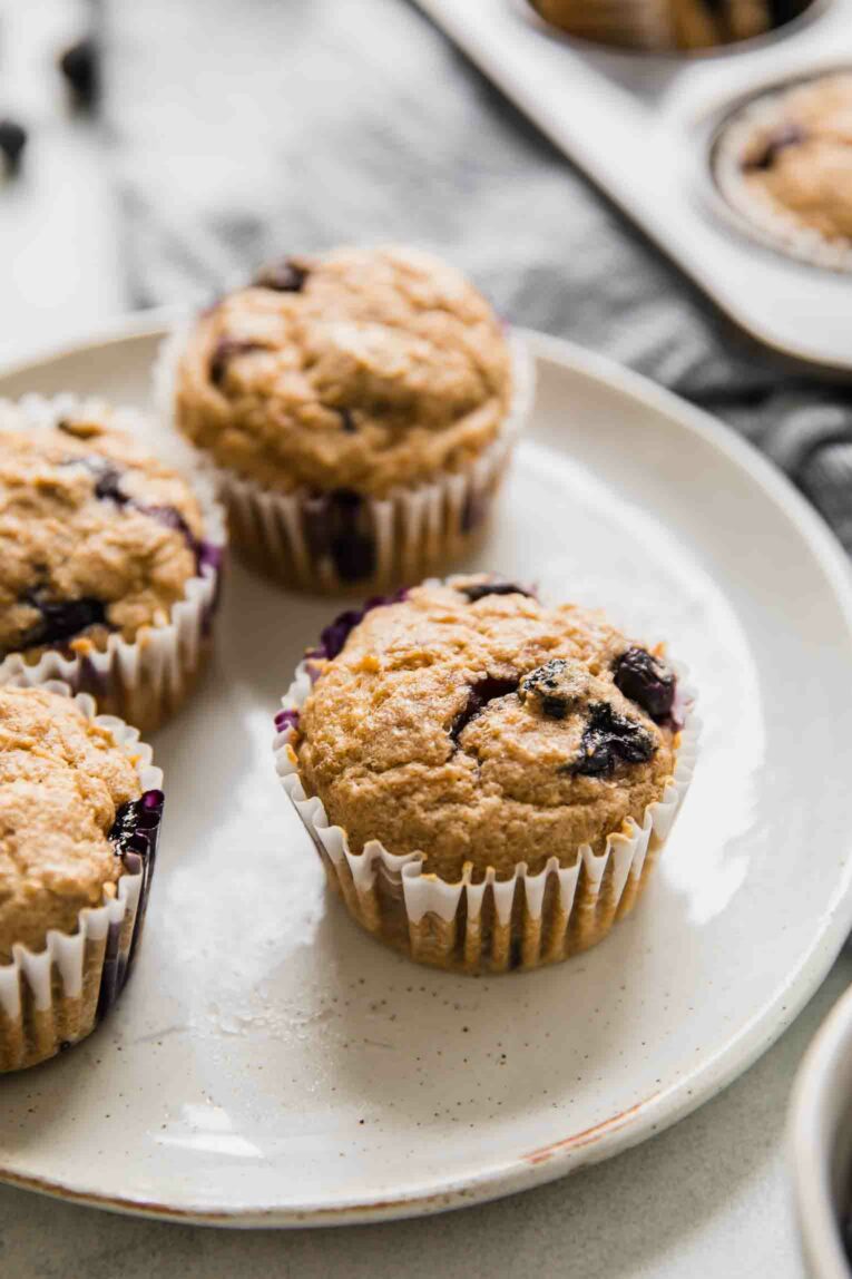 Across shot of Healthy Toddler Muffins.