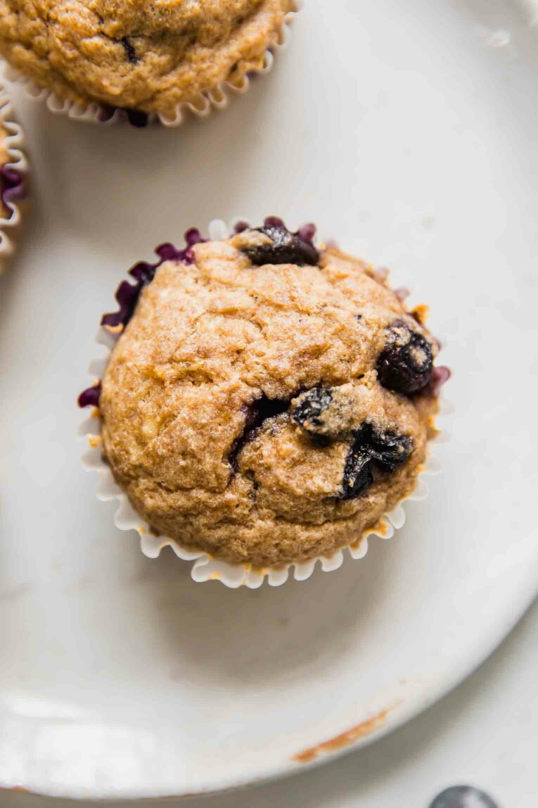Close up of healthy toddler muffins.
