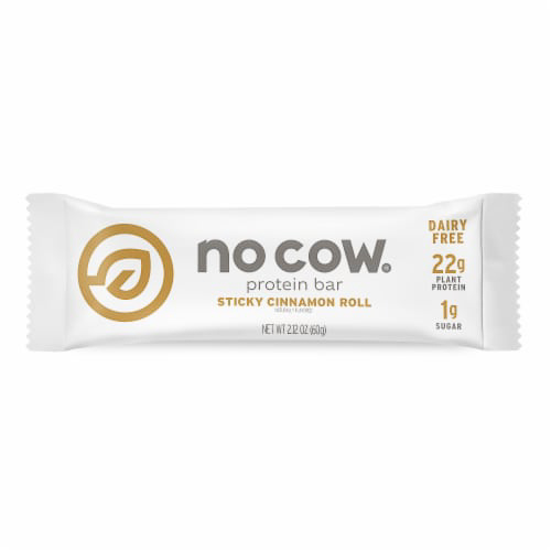 No Cow Protein Bar on a white background.