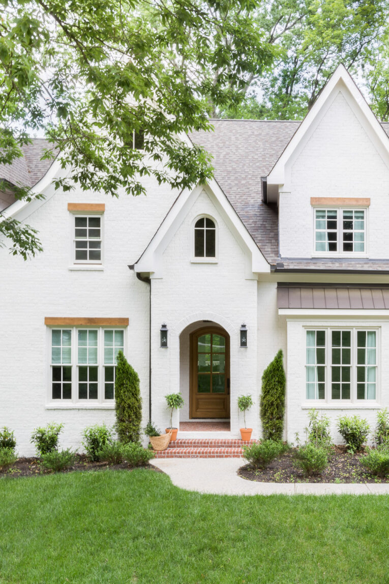 House exterior option for new home build.