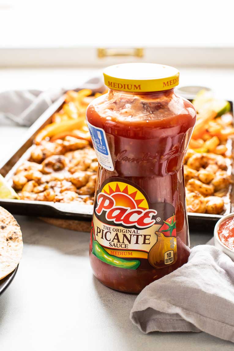 Close up of Pace Picante Salsa.