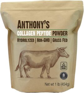 Anthony's Collagen Peptide Powder.