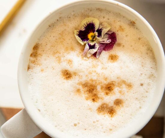 Close up of Everyday Collagen Coffee Recipe.