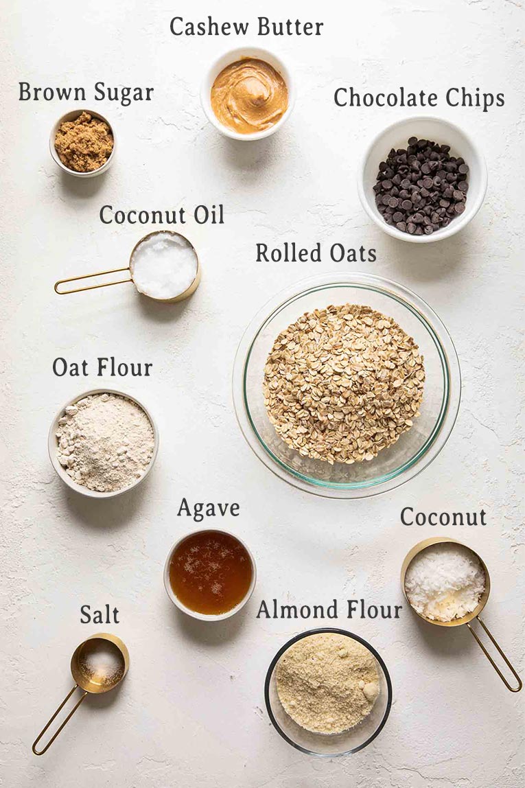 Ingredients for homemade Heavenly Hunks.