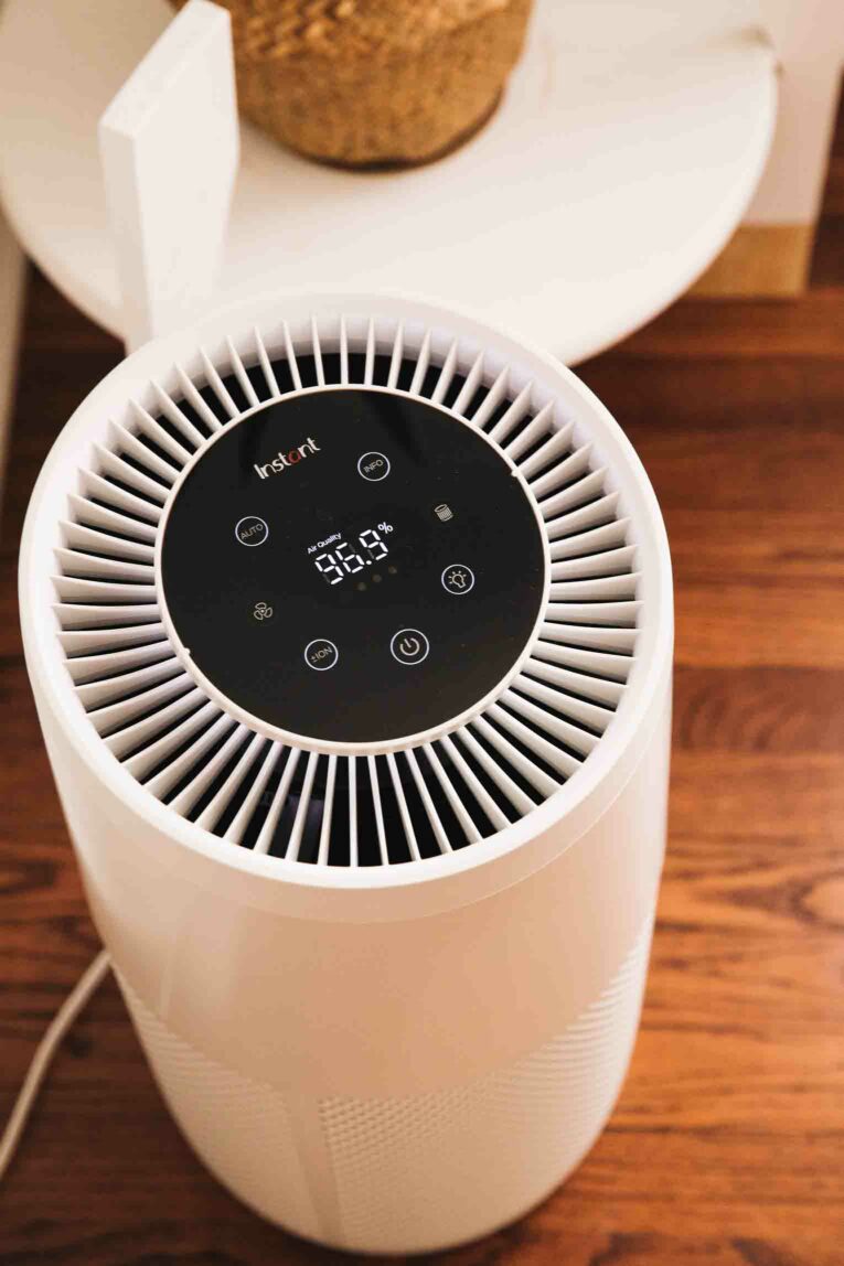 Angled shot of Instant Brands Air Purifier.