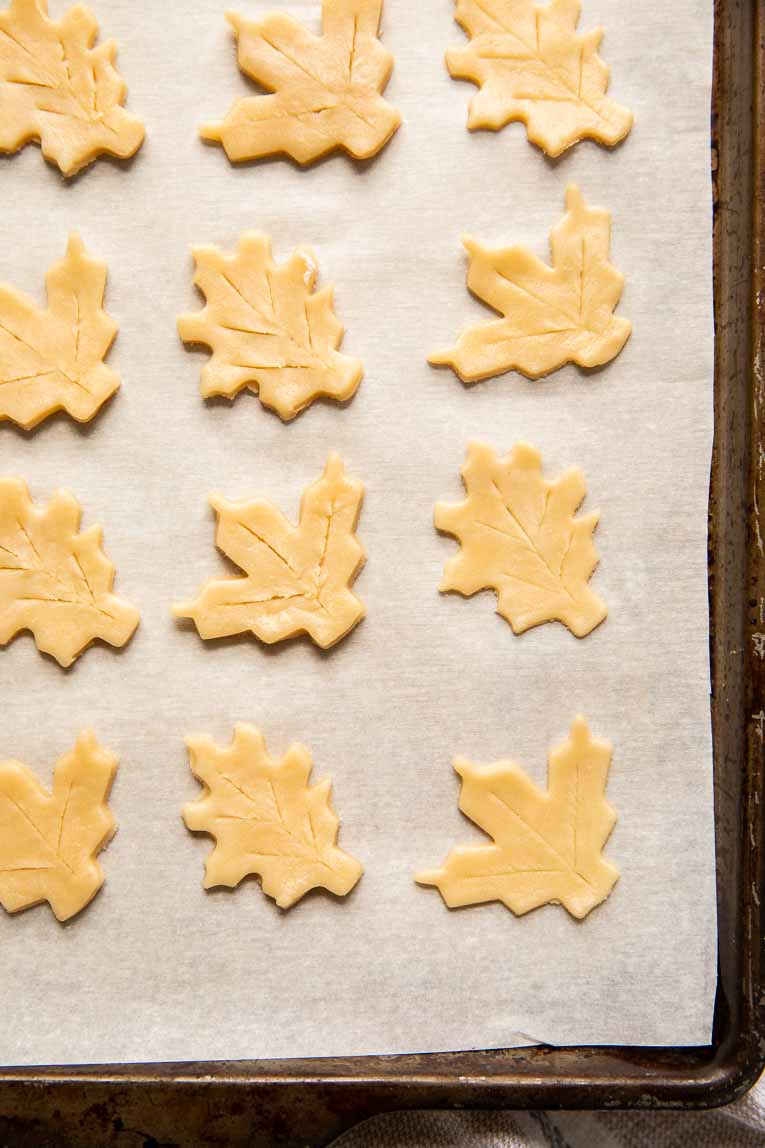 Pie dough cookies made with leftover pie crust.