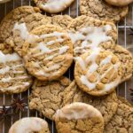 Top shot of Spiced Eggnog Cookies.