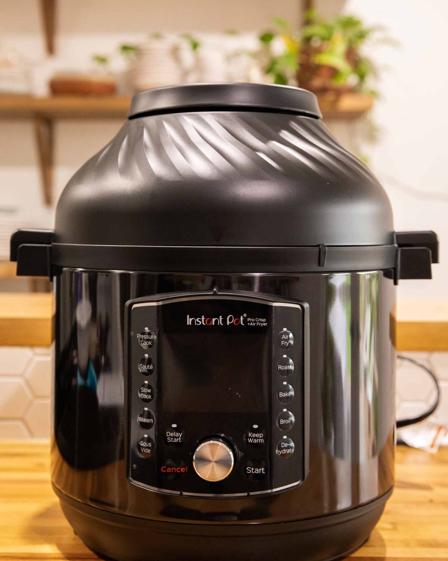 Instant Pot Air Fryer on a countertop.