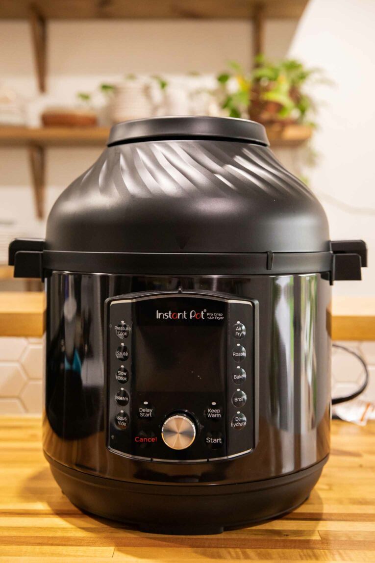 Instant Pot Air Fryer on a countertop.