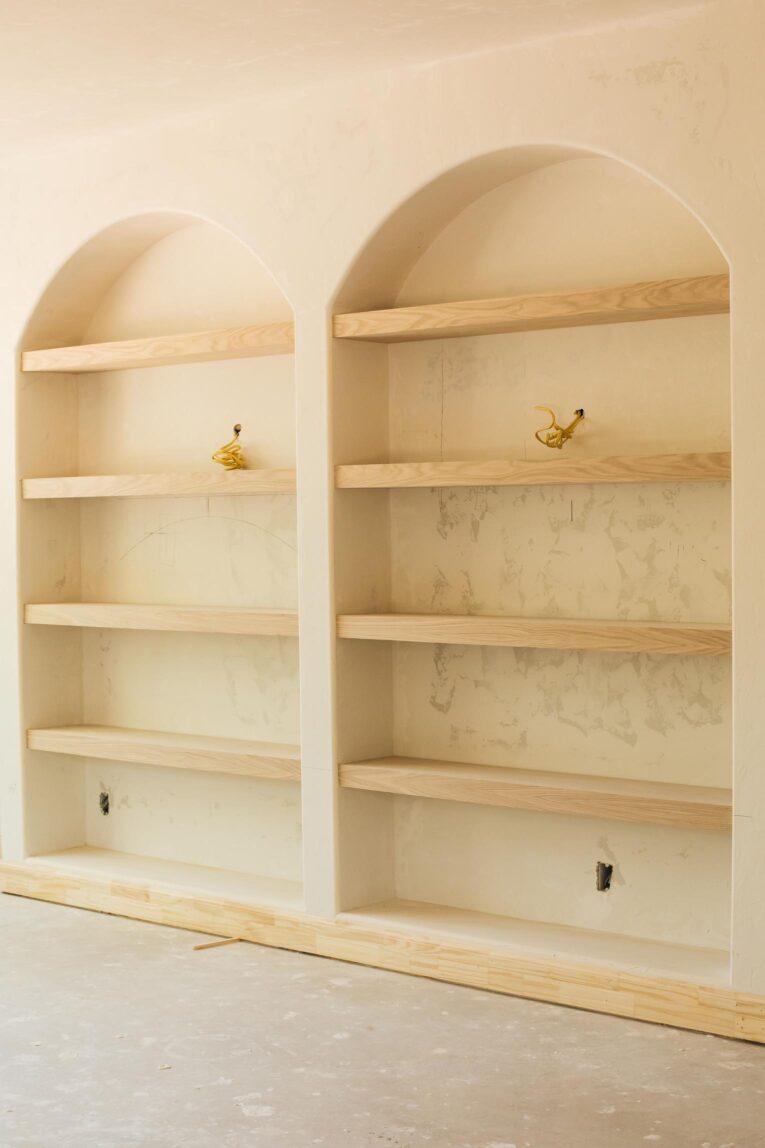 Dining room built-ins.