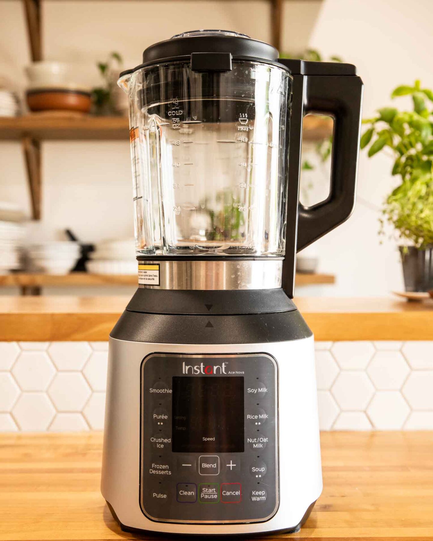Instant Pot Ace Blender on a countertop.