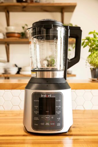Instant Pot Ace Blender on a countertop.