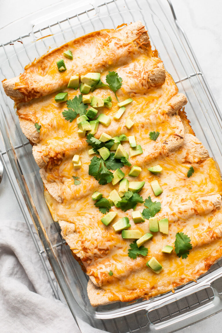 Easy Vegetarian Enchiladas Recipe Insta-2