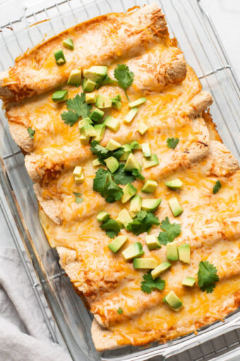Easy Vegetarian Enchiladas Recipe Insta-2