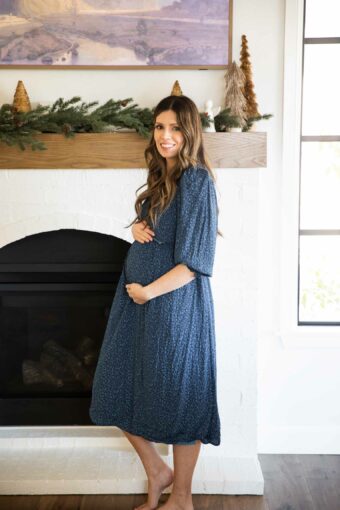 Christine Jar Of Lemons pregnancy announcement photo.