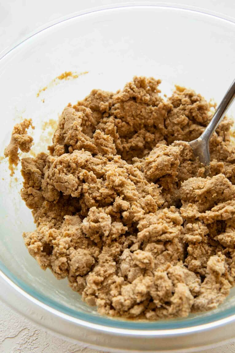 Birthday cake protein bites dough.