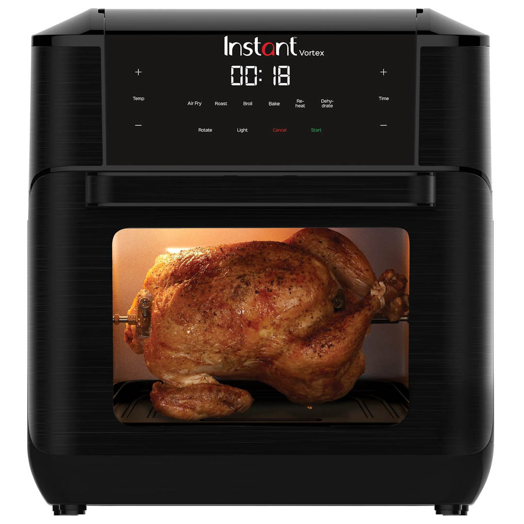 Instant brand air fryer and chicken roaster