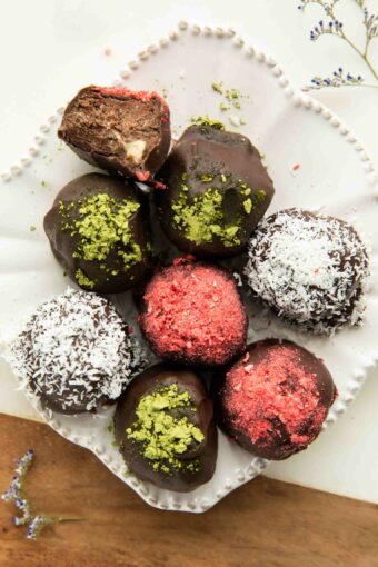 Top photo of Superfood Chocolate Bites recipe.