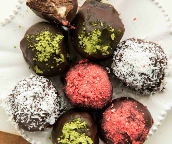Top photo of Superfood Chocolate Bites recipe.