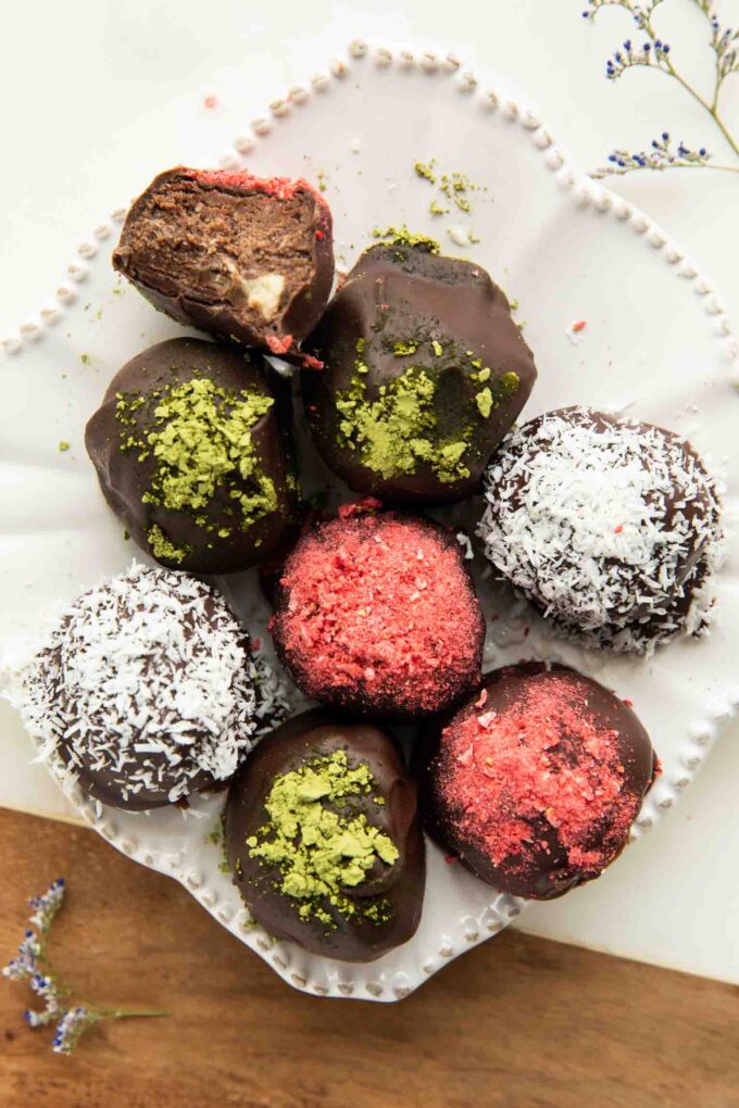 Top photo of Superfood Chocolate Bites recipe.