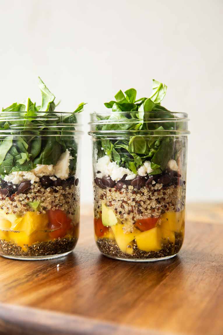 Central American Salad Jars.