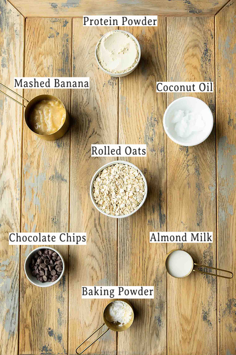 Giant Air Fryer Cookies Ingredients photo.