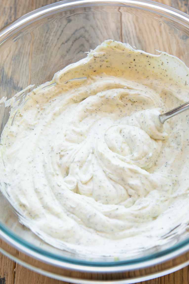 Creamy sauce for poppy seed chicken casserole recipe.